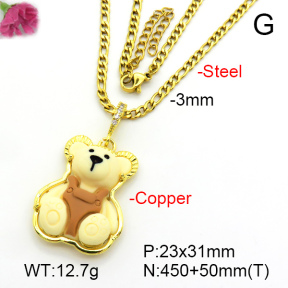 Fashion Copper Necklace  F7N300250vbmb-G030