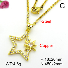 Fashion Copper Necklace  F7N401350aajl-L024