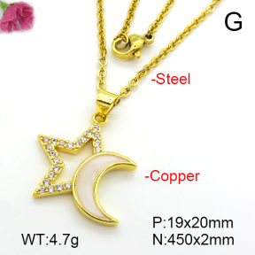 Fashion Copper Necklace  F7N401351avja-L024