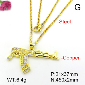 Fashion Copper Necklace  F7N401364baka-L024