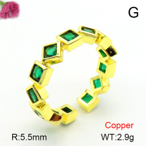 Fashion Copper Ring  F7R400552vbmb-L024
