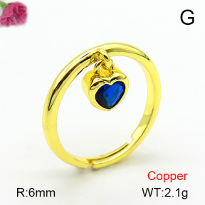 Fashion Copper Ring  F7R400561aajl-L024
