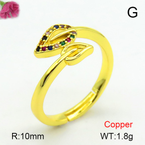 Fashion Copper Ring  F7R400564aajl-L024