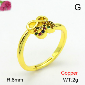 Fashion Copper Ring  F7R400569aajl-L024
