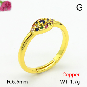 Fashion Copper Ring  F7R400571aajl-L024