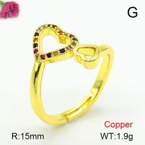 Fashion Copper Ring  F7R400572aajl-L024