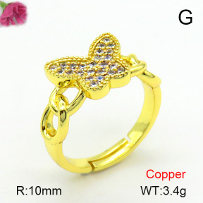 Fashion Copper Ring  F7R400574aajl-L024