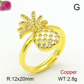 Fashion Copper Ring  F7R400575aajl-L024