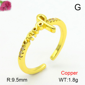 Fashion Copper Ring  F7R400577avja-L024
