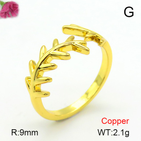 Fashion Copper Ring  F7R400580avja-L024