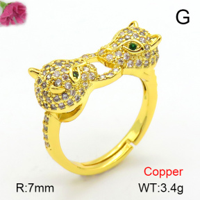 Fashion Copper Ring  F7R400582ablb-L024