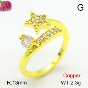 Fashion Copper Ring  F7R400590aajl-L024
