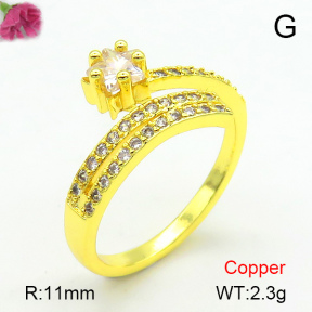 Fashion Copper Ring  F7R400592aajl-L024