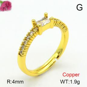 Fashion Copper Ring  F7R400594aajl-L024