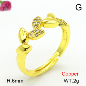 Fashion Copper Ring  F7R400595aajl-L024