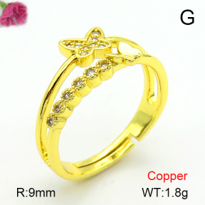 Fashion Copper Ring  F7R400599aajl-L024