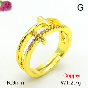 Fashion Copper Ring  F7R400602aajl-L024
