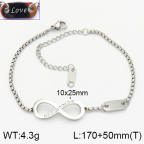 Stainless Steel Bracelet  2B4000782vbpb-617