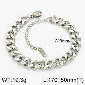 Stainless Steel Bracelet  2B4000788vbpb-617