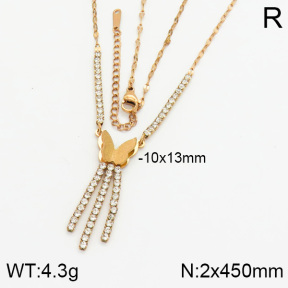 Stainless Steel Necklace  2N4000369vhha-617