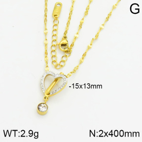 Stainless Steel Necklace  2N4000371bbov-617