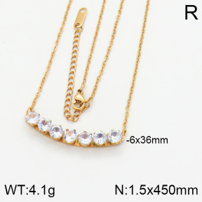 Stainless Steel Necklace  2N4000387vbpb-617