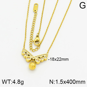 Stainless Steel Necklace  2N4000392bhva-617