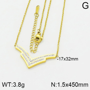 Stainless Steel Necklace  2N4000398vbpb-617
