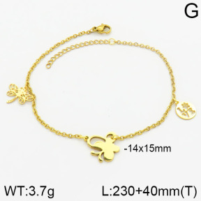 Stainless Steel Anklets  2A9000383ablb-610