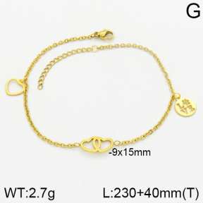 Stainless Steel Anklets  2A9000384ablb-610