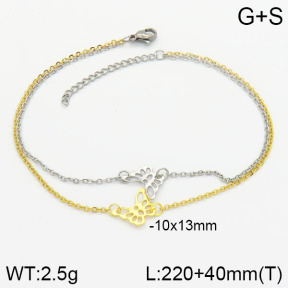 Stainless Steel Anklets  2A9000392vbll-610