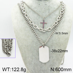 Stainless Steel Necklace  2N2000737aivb-232