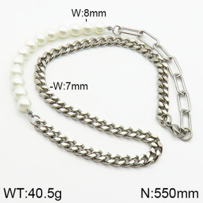 Stainless Steel Necklace  2N3000423ahjb-232