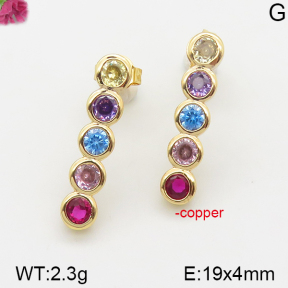Fashion Copper Earrings  F5E400445bhva-J111