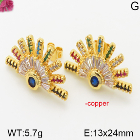 Fashion Copper Earrings  F5E400450bhia-J111