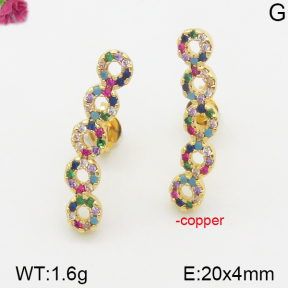 Fashion Copper Earrings  F5E400451ahjb-J111