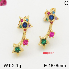 Fashion Copper Earrings  F5E400458bhva-J111