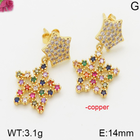 Fashion Copper Earrings  F5E400467bhia-J111