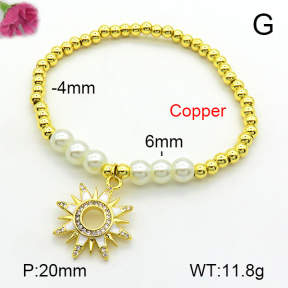 Fashion Copper Bracelet  F7B300561bbml-L024