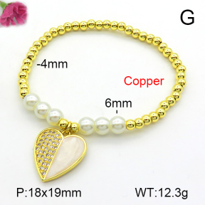 Fashion Copper Bracelet  F7B300569bbml-L024