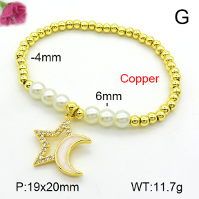 Fashion Copper Bracelet  F7B300570bbml-L024