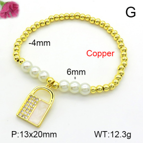 Fashion Copper Bracelet  F7B300573bbml-L024