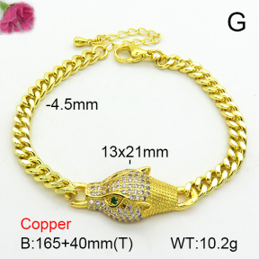 Fashion Copper Bracelet  F7B401053bbov-L024