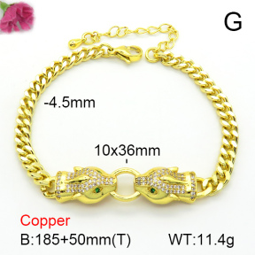 Fashion Copper Bracelet  F7B401055vbpb-L024