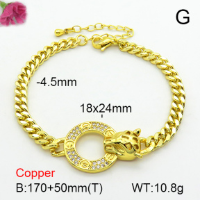 Fashion Copper Bracelet  F7B401057bbov-L024