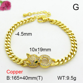 Fashion Copper Bracelet  F7B401058bbov-L024