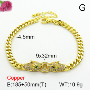 Fashion Copper Bracelet  F7B401059vbpb-L024