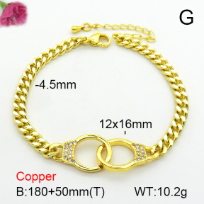 Fashion Copper Bracelet  F7B401063vbnb-L024