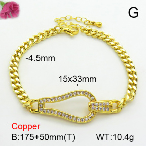 Fashion Copper Bracelet  F7B401064vbnb-L024