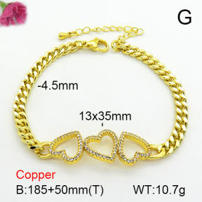 Fashion Copper Bracelet  F7B401070vbnb-L024